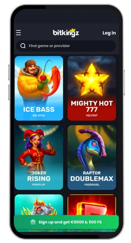 Bitkingz casino register